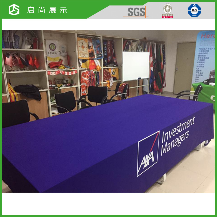 展會桌布寬幅熱轉印 8ft會議臺布與6ft廣告桌的專業選擇